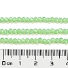 Baking Paint Transparent Glass Beads Strands DGLA-A034-J2mm-B09-5