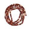 Natural Red Jasper Beads Strands G-RM2025-C27-A-3