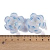 Simulation Lotus Shape Acrylic Bead Caps SACR-A008-06A-3
