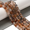 Dyed & Heated Natural Dragon Veins Agate Beads Strands G-P539-A01-08-2