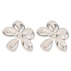 304 Stainless Steel Stud Earrings LS-EJEW-I323-01P-03-4