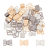30Pcs 3 Colors Zinc Alloy Snap Lock Clasps FIND-FH0009-93-1