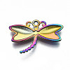 Rainbow Color Alloy Pendants PALLOY-S180-075-RS-3