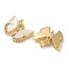 Brass Clear Cubic Zirconia Pendants KK-R210-12G-01-2