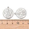 304 Stainless Steel Pendants STAS-G385-07P-3