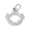 Non-Tarnish 304 Stainless Steel Pendants STAS-L279-001P-11-1