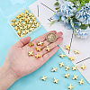 50Pcs Tibetan Style Alloy Beads TIBEB-ME0001-01AG-3