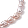 2Pcs 2 Styles Natural Cultured Freshwater Pearl Beads Stretch Bracelets for Women BJEW-JB13210-6