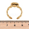Shell Shape 304 Stainless Steel Cuff Ring Components SA-CBA098D-04G-B-3