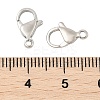 Brass Lobster Claw Clasps KK-U056-01P-3