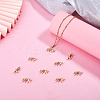 12Pcs Brass Charms KK-GO0002-28-4