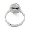 Non-Tarnish 304 Stainless Steel Adjustable Ring Components X-STAS-Z064-04P-3