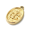 Ion Plating(IP) 304 Stainless Steel Pendants STAS-B058-03G-02-2