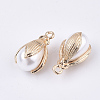 ABS Plastic Imitation Pearl Pendants FIND-S319-32C-2