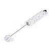 ABS Imitation Pearl & Polymer Clay Pave Rhinestone Touch Screen Stylus AJEW-T013-06J-2