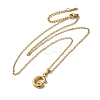 PVD Vacuum Plating 201 Stainless Steel Necklaces NJEW-H033-01G-G-2