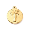 304 Stainless Steel Pendants STAS-I334-13G-1