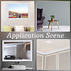 2Pcs 2 Styles Self-Adhesive XPE Grain Contact Paper DIY-CP0012-20B-4