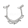 Alloy Rhinestone Hair Chain LS-OHAR-M044-02D-S-1