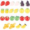 55Pcs 11 Styles Opaque Resin Decoden Cabochons CRES-NB0001-34-1