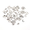 Tibetan Style Pendants FIND-WH0048-34AG-1