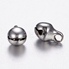 304 Stainless Steel Bell Charms UNKW-N0001-02P-1
