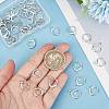 24 Pairs Brass Huggie Hoop Earring Findings DIY-CN0002-20-3