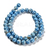 Assembled Synthetic Stone and Trochus Shell Beads Strands G-B128-08C-08-2