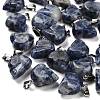 Natural Sodalite Pendants G-Z067-02P-03-1