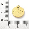304 Stainless Steel Colorful Rhinestone Pendants STAS-E550-07G-3