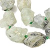 Raw Rough Natural Prehnite Beads Strands G-P528-A05-01A-4