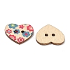 Sweetheart Painting Buttons with 2-hole NNA1131-3