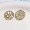 Resin Enamel Cabochons CRES-S371-01-1
