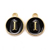 Golden Plated Alloy Charms X-ENAM-S118-02I-1