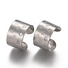 304 Stainless Steel Ear Cuff Findings STAS-P249-19P-1