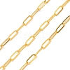 Brass Paperclip Chains CHC-XCP0001-44G-1
