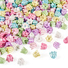 200Pcs Opaque Acrylic Imitation Pearl Beads OACR-TA0003-81-3