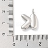 Rack Plating Brass Balloon Letter Pendants X-KK-C050-01P-K-3
