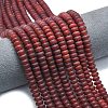 Dyed and Heated Natural Carnelian Beads Strands G-P575-A26-8x5mm-1