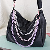 Macaron Color 3-Color Acrylic Cable Chain 3 Layer Chain Belts for Pants HJEW-TAC0118-6
