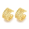 Brass Cuff Earrings EJEW-C104-144G-1