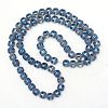 Electroplate Glass Bead Strands X-EGLA-S131-10mm-A04-2