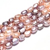 Natural Cultured Freshwater Pearl Beads Strands PEAR-N014-05F-02-2