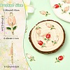 15Pcs 3 Colors Golden Plated Alloy Enamel Pendants ENAM-YW0006-07-3
