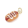 Brass Enamel Pendants LS-KK-Z144-01G-01-2