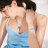 30Pcs 10 Colors Nylon Thread Cord Bracelets Making BJEW-TAC0039-8