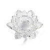 Flower Natural Quartz Crystal Candle Holder Molds AJEW-H154-02A-1