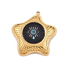 Printed 304 Stainless Steel Pendants STAS-C146-09G-01-1