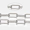 Unwelded Iron Paperclip Chains CH-S125-09B-P-1