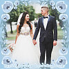 1Pc Rhinestone Sew On Ornament Accessories FIND-FG0003-06-7